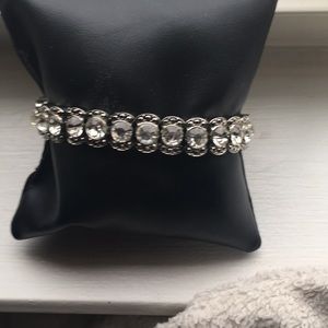 Cookie lee white crystal Stone bracelet